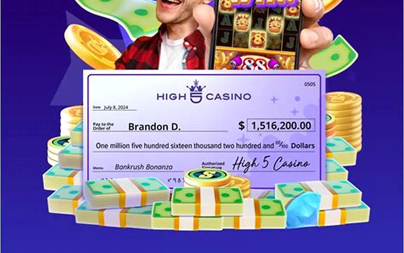 High5 Casino bonus coins and free reward stack