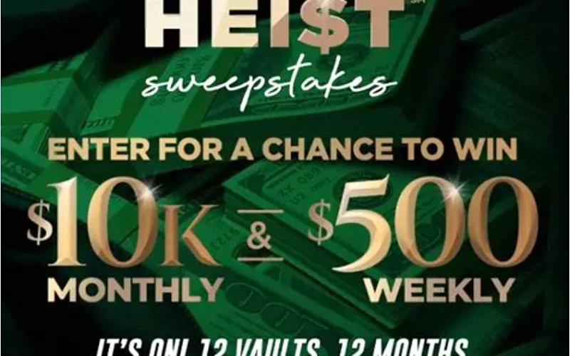 High5 Casino cash out and sweepstakes prize payout